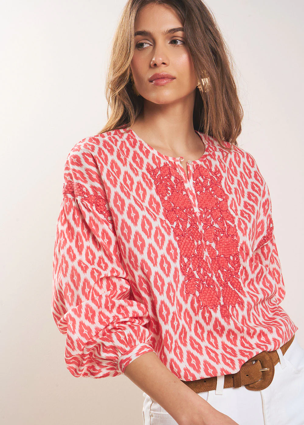 Our embroidered tops